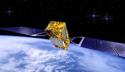 Galileo satellite illustration