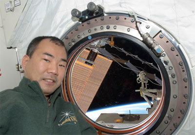Noguchi on ISS