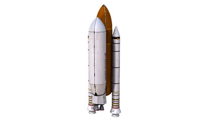 Shuttle-derived HLV illustration
