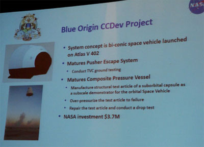 Blue Origin slide