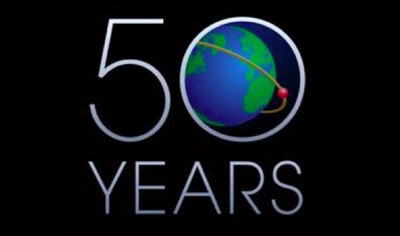 NRO 50th anniv. logo