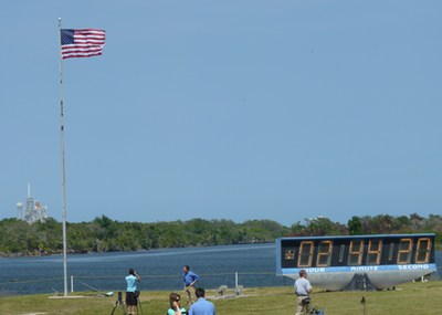 shuttle on pad