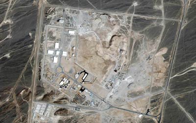 Ikonos image of Iranian nuclear plant
