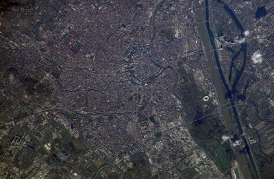 Vienna from space