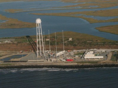 Antares launch site at Wallops