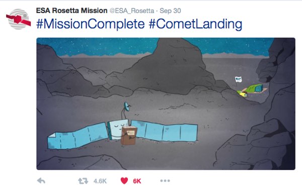 Rosetta cartoon