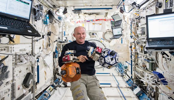 Astronaut on ISS