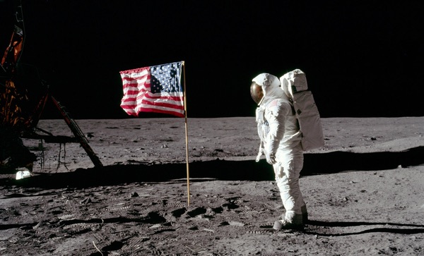 Apollo 11 moonwalk