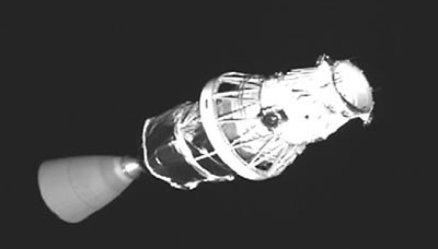 Delta 2 2nd stage imaged by XSS-10