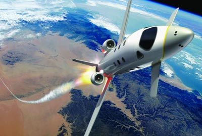 EADS Astrium space plane illustration
