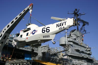 Helo 66 on USS Hornet