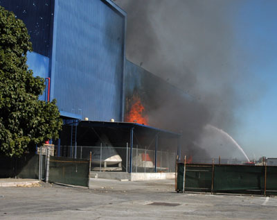 Downey fire