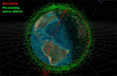 spce debris illustration