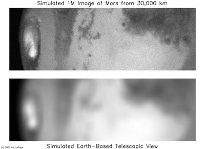 Mars photo illustration