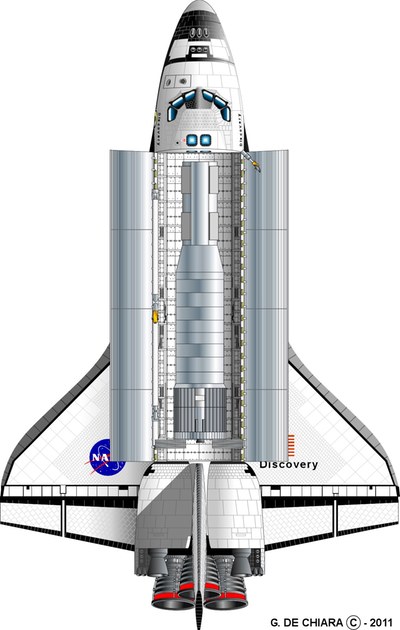 Shuttle/KH-9 illustration