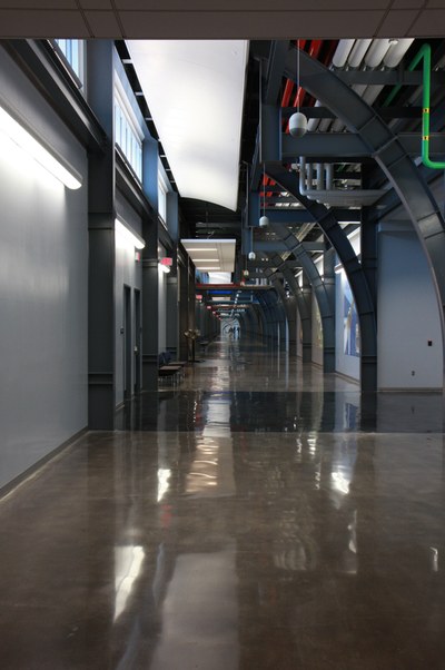 Dynetics hallway