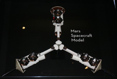 Mars spacecraft model