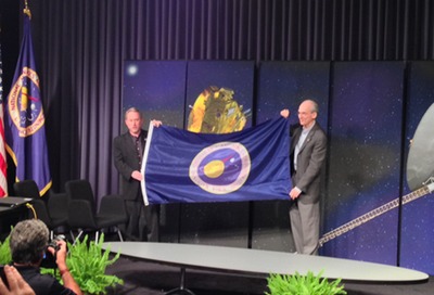 NASA flag photo
