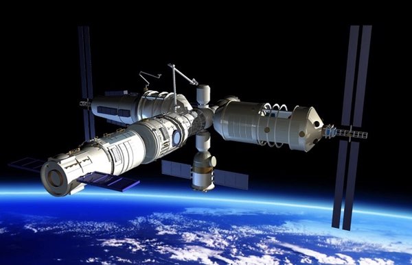 Chinese Space Station illustration