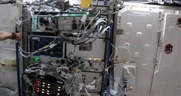 HPE supercomputer on ISS