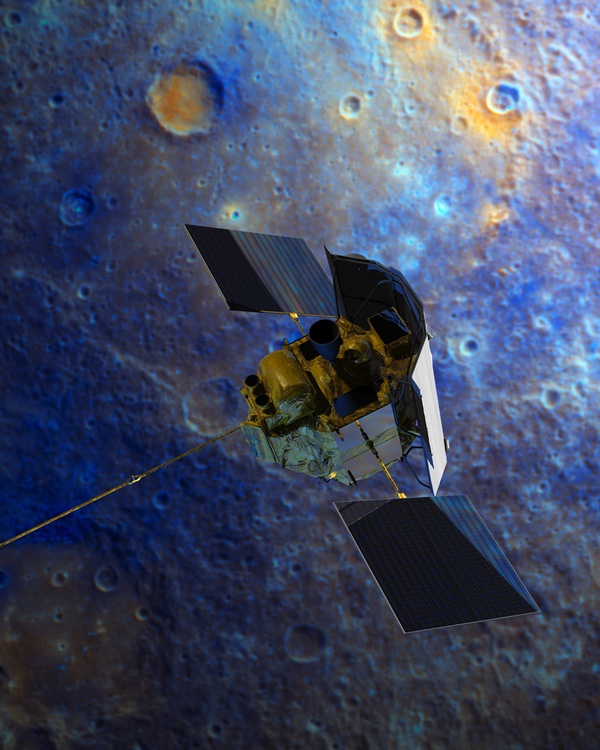 MESSENGER at Mercury