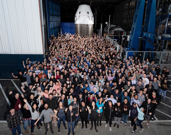 SpaceX employees