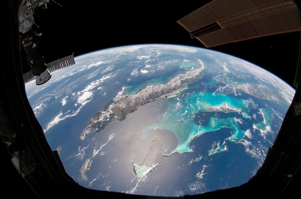Caribbean from ISS