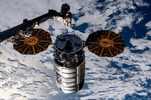 Cygnus at ISS