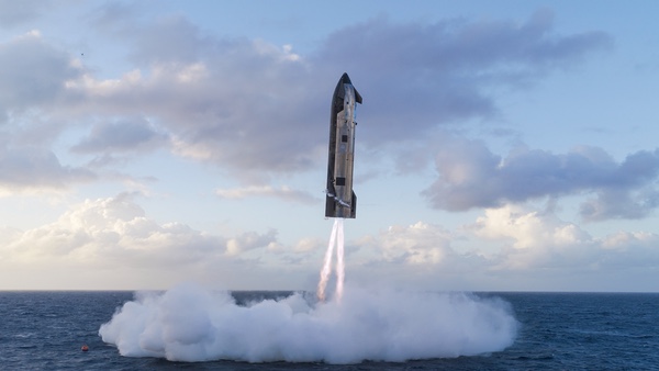 Starship liftoff