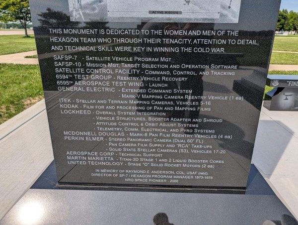 SAFSP memorial