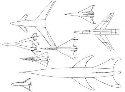 Spaceplane illustrations