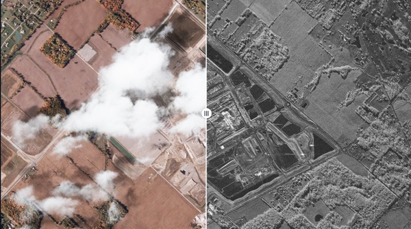 optical vs SAR imagery