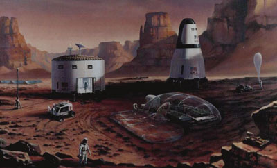 Mars Direct illustration