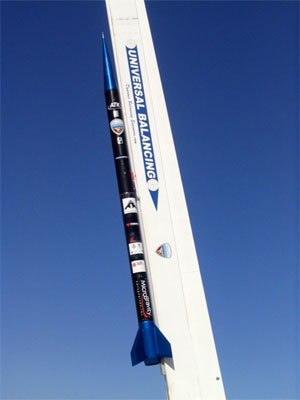 SL-2 rocket before launch