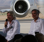 Branson and Rutan talk